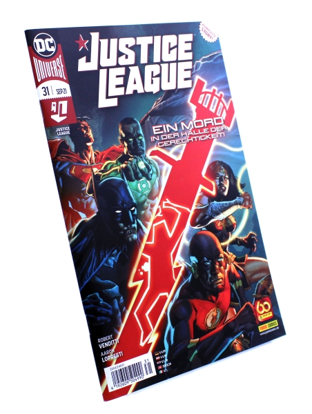 Justice League Comic (Restart 2019) Nr. 31: Ein Mord in der Halle der Gerechtigkeit von Panini